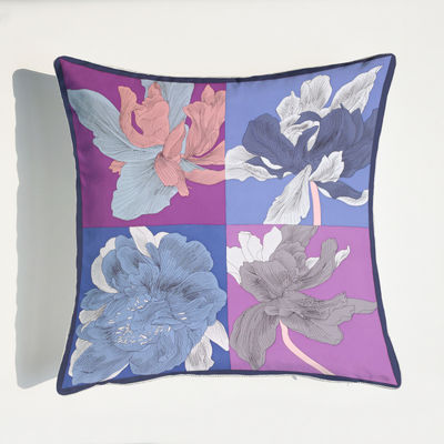 ตกแต่งบ้านพิมพ์ปลอกหมอนอิงแฟชั่นหรูหราสแควร์ Jacquard โยนหมอน