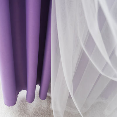 110inch Blackout Plain Cotton Curtain ผ้าซับในผ้าฝ้ายโพลี