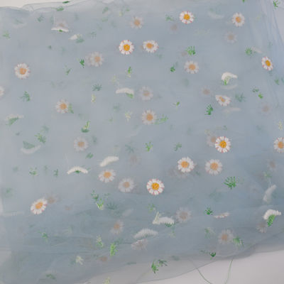 Soft Roll Bolt ไนลอนตาข่ายผ้าตาข่าย Tulle Eyelet อย่างยั่งยืน