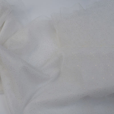Spandex ปัก Brocade Jacquard ผ้าตาข่ายยืดหยุ่น