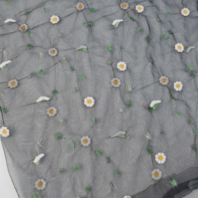 Soft Roll Bolt ไนลอนตาข่ายผ้าตาข่าย Tulle Eyelet อย่างยั่งยืน
