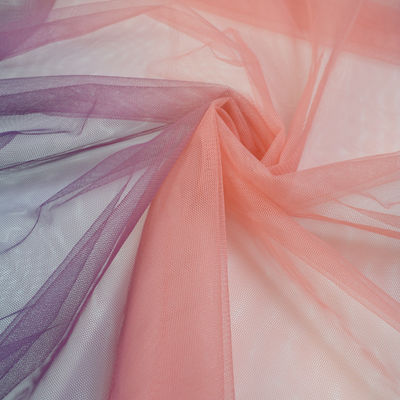 ผ้าลูกไม้ Tulle French Eyelash สำหรับชุดแต่งงานผ้า Tulle นุ่ม
