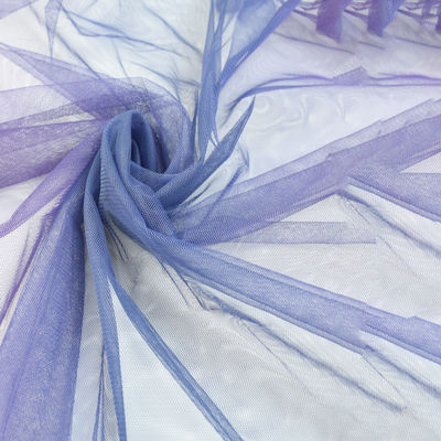 ผ้าไนล่อนนุ่ม Tulle งานแต่งงาน Glitter Illusion Bridal Tulle Fabric