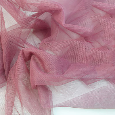 ชุดแต่งงานลูกไม้ Tulle นุ่ม 160 ซม. ผ้าไนลอน 90% 10% เมทัลลิค