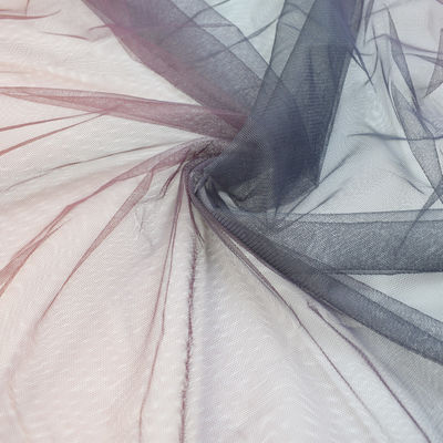 ผ้าลูกไม้ Tulle French Eyelash สำหรับชุดแต่งงานผ้า Tulle นุ่ม