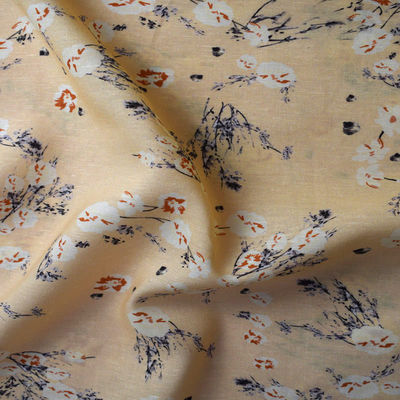 พิมพ์ดิจิตอลผ้า Tulle นุ่ม Tencel Cotton Twill กันน้ำ