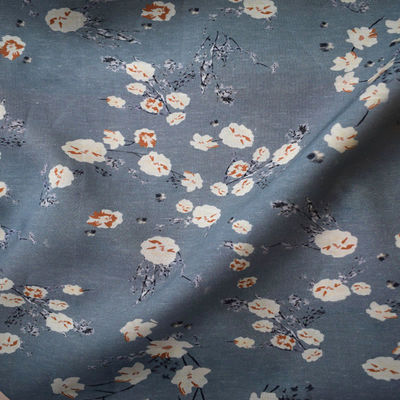 พิมพ์ดิจิตอลผ้า Tulle นุ่ม Tencel Cotton Twill กันน้ำ