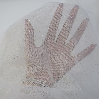 ผ้าทอลายไนล่อนนุ่ม 100% ถักสำหรับชุดแต่งงาน