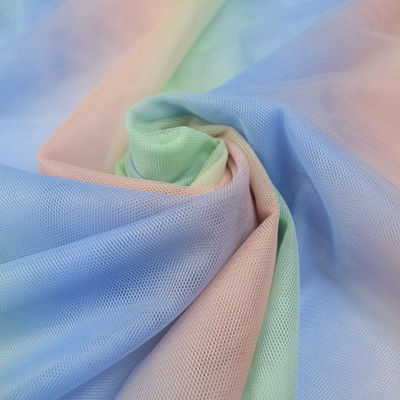 งานแต่งงานผ้าตาข่าย Tulle ตกแต่งสาวกระโปรงชุด DIY 100% Polyeste