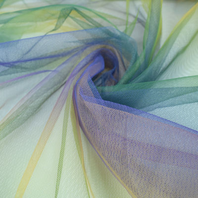งานแต่งงานผ้าตาข่าย Tulle ตกแต่งสาวกระโปรงชุด DIY 100% Polyeste