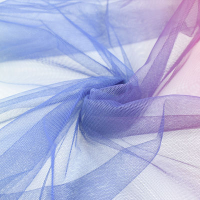 ผ้าคลุมหน้าเจ้าสาวไนล่อนสีขาวงานแต่งงานผ้าตาข่าย Tulle Net