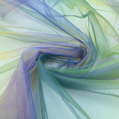 ผ้าคลุมหน้าเจ้าสาวไนล่อนสีขาวงานแต่งงานผ้าตาข่าย Tulle Net