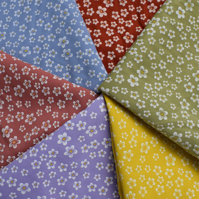ผ้าฝ้ายน้ำหนักปานกลาง 55 &quot;56&quot; 115 GSM Poplin 40S