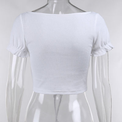 Skinny Navel Multi - Color U Collar Corns กับเสื้อสเวตเตอร์ถักผู้หญิง