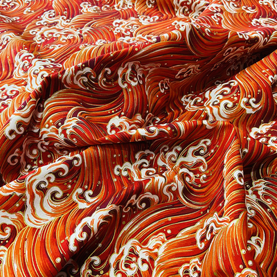 120GSM ผ้าฝ้ายพิมพ์หลายสีสำหรับเครื่องนอนการ์เม้นท์