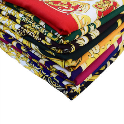 ผ้าพิมพ์ลายโพลีเอสเตอร์กว้าง 150 ซม. สำหรับเครื่องแต่งกายกระโปรง