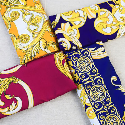 ผ้าพิมพ์ลายโพลีเอสเตอร์กว้าง 150 ซม. สำหรับเครื่องแต่งกายกระโปรง