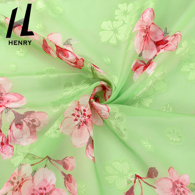 CE Soft Tulle Fabric เสื้อผ้าผู้หญิง เดรสผ้าชีฟองโพลีเอสเตอร์บริสุทธิ์