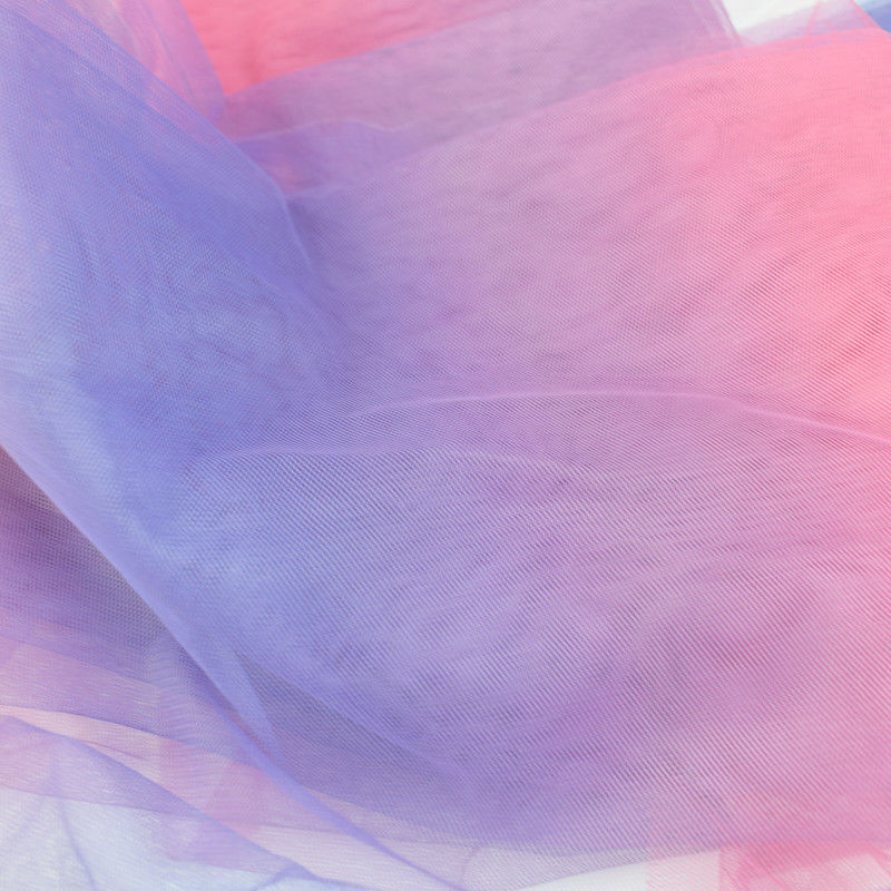 งานแต่งงานผ้าตาข่าย Tulle ตกแต่งสาวกระโปรงชุด DIY 100% Polyeste